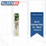 Kleenso Bio-D Garbage Bag 180Lts XL Size - Natural/Black