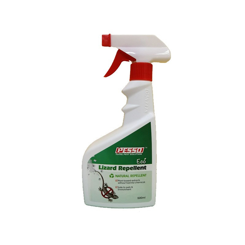 Kleenso Pesso Eco Lizard Repellent Liquid Spray 500ML Penghalau Halau Cicak Semburan Cecair Natural Plant Based Extracts - Image 2