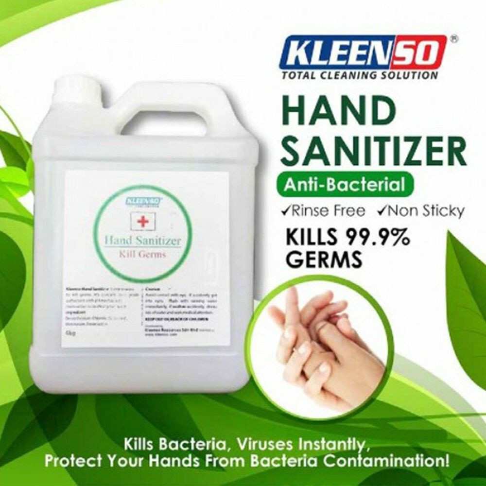 Kleenso Hand Sanitizer 4L - Image 4