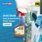 KLEENSO Anti-Dust Glass & Aluminium Frame Cleaner 500ML Special Formula Clean Glass Shiny Surfaces Longer Lasting Shine