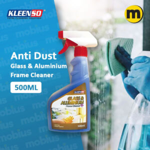 KLEENSO Anti-Dust Glass & Aluminium Frame Cleaner 500ML Special Formula Clean Glass Shiny Surfaces Longer Lasting Shine