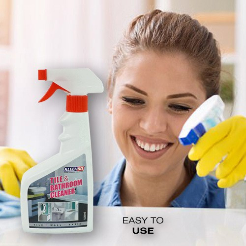 Kleenso Tile & Bathroom Spray Cleaner 500ml Anti-Bacterial Cleaner for Grout, Tiles Cleaning, Kill Germ, Dispel Odour - Image 5