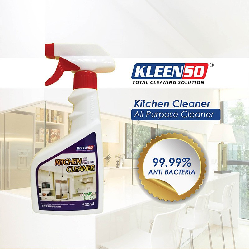 Kleenso All Purpose Kitchen Cleaner 500ML Clean All Surfaces remove Dirt & Grease, Tested on restaurant, food kiosk etc - Image 5
