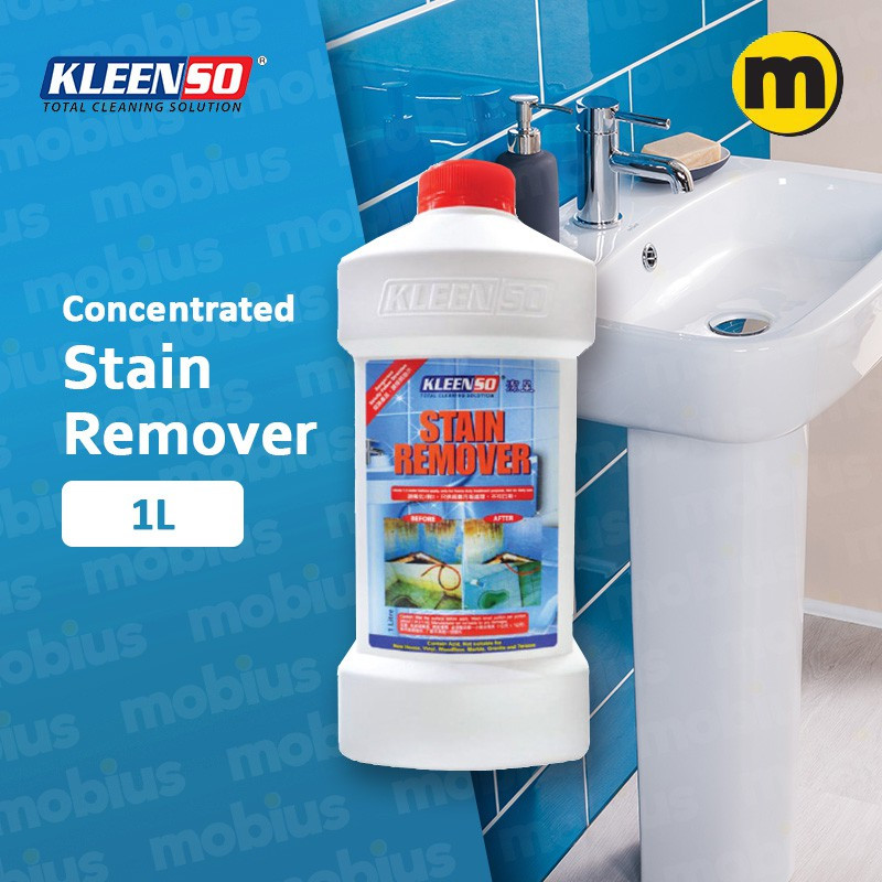 KLEENSO Concentrated Stain Remover 500ML /1L for mosaic floor & toilet to remove stubborn dirt, gease, urine stain