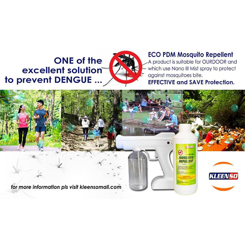 KLEENSO ECO PMD MOSQUITO REPELLENT Fogging Solution 1L - Image 4