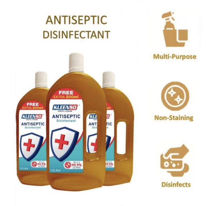 Kleenso Anti-Septic Cleaner 1.2L - Image 2