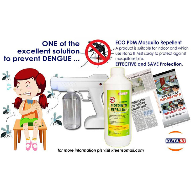 KLEENSO ECO PMD MOSQUITO REPELLENT Fogging Solution 1L - Image 3