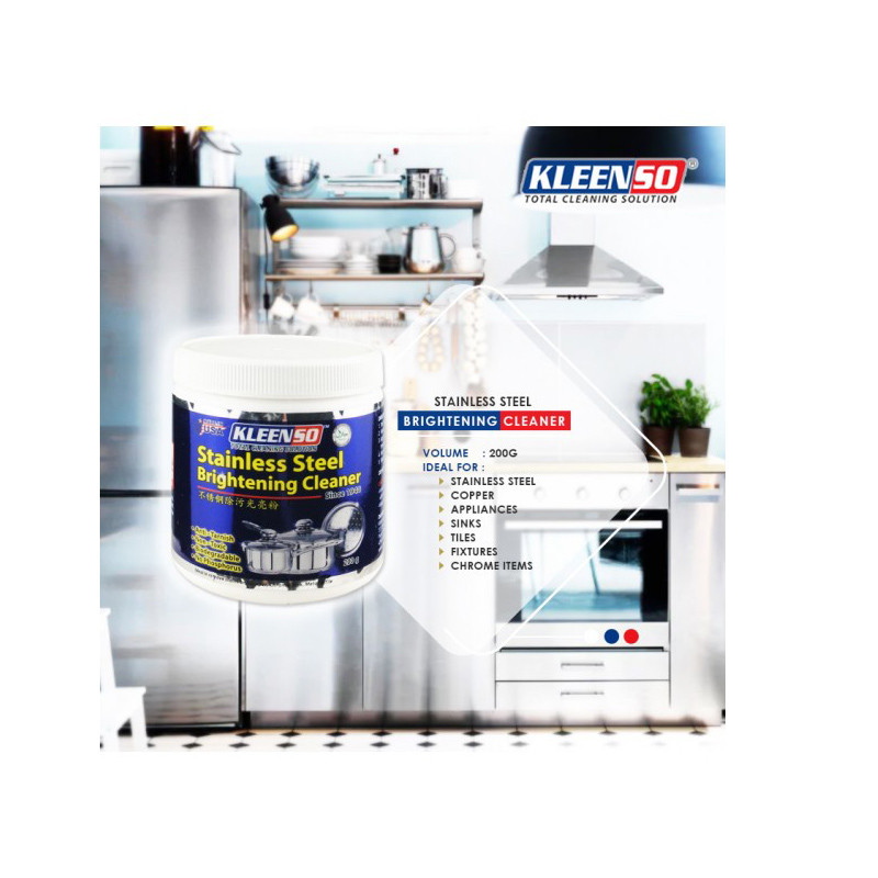 Kleenso Stainless Steel Brightening Cleaner 200g