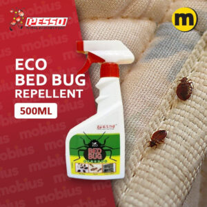 Kleenso Pesso Eco Bed Bug Repellent Liquid Spray 500ML Penghalai Pepijat Tilam dan Tempat Tidur Semburan Cecair
