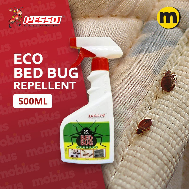 Kleenso Pesso Eco Bed Bug Repellent Liquid Spray 500ML Penghalai Pepijat Tilam dan Tempat Tidur Semburan Cecair