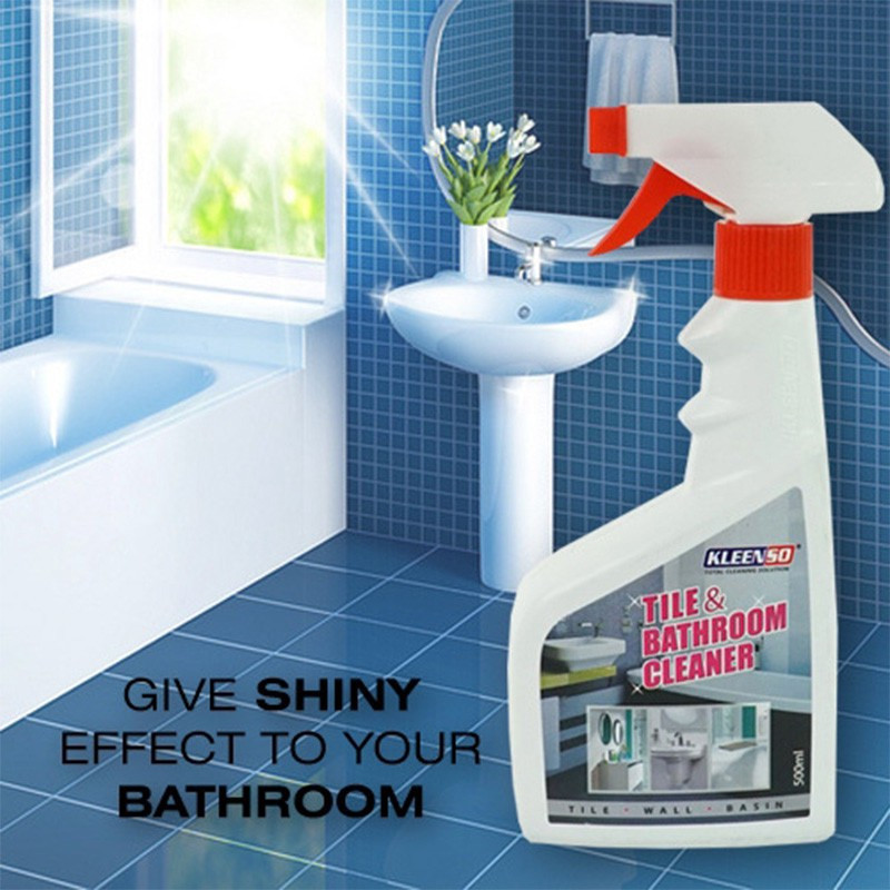 Kleenso Tile & Bathroom Spray Cleaner 500ml Anti-Bacterial Cleaner for Grout, Tiles Cleaning, Kill Germ, Dispel Odour - Image 2