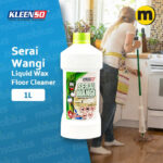 Kleenso Serai Wangi Liquid Wax Floor Cleaner 1L best and safe way to repel mosquito, flies, cockroaches, ants and lizard