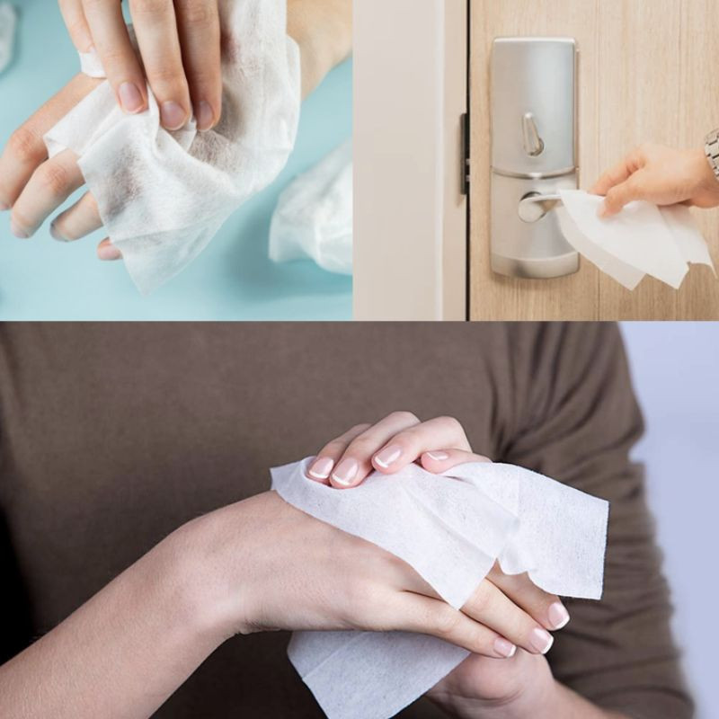 Kleenso 75% Alcohol Wet Wipes 12Pcs - Image 3