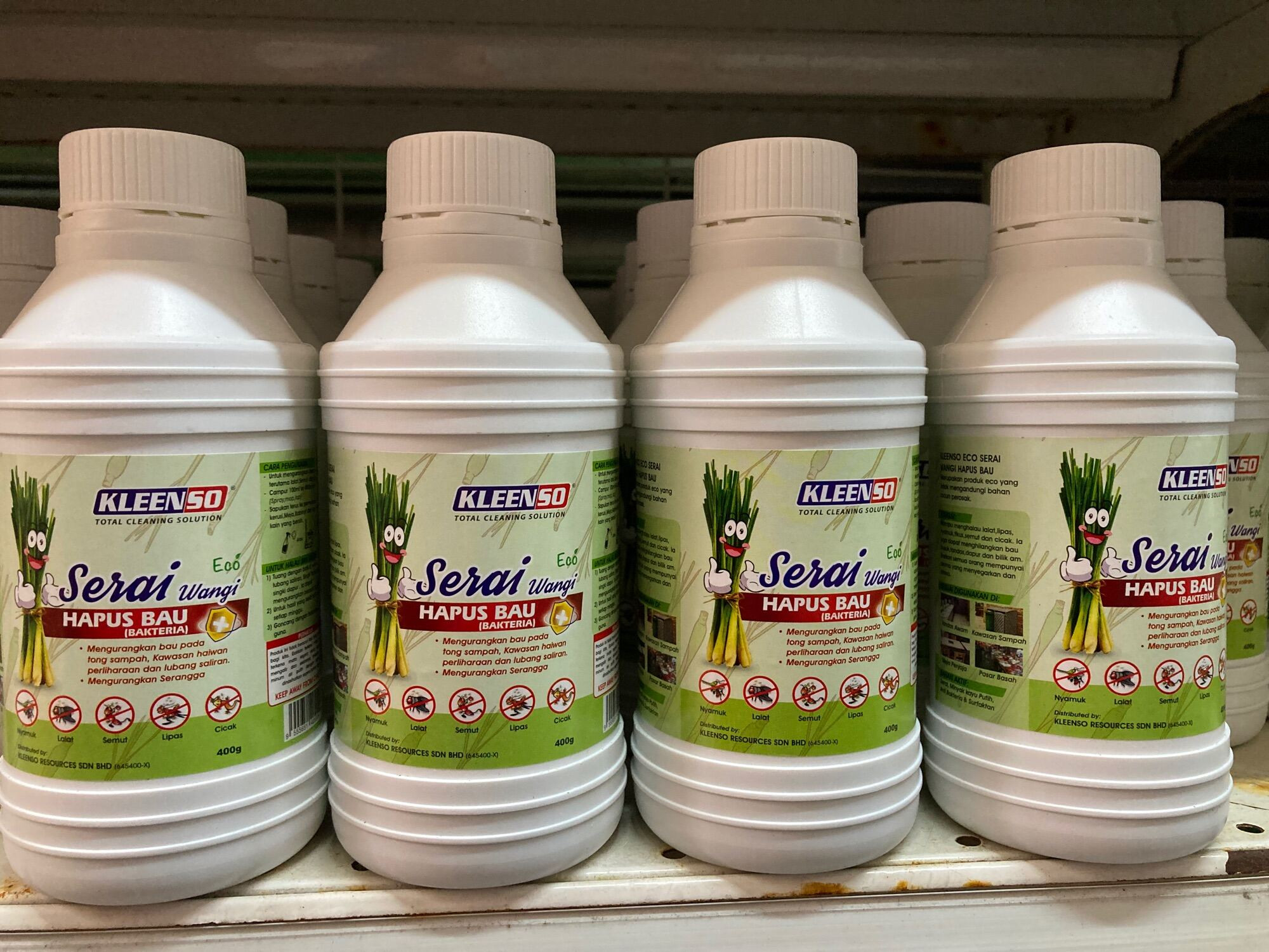 Kleenso Serai Wangi Hapus Bau 400g - Image 2