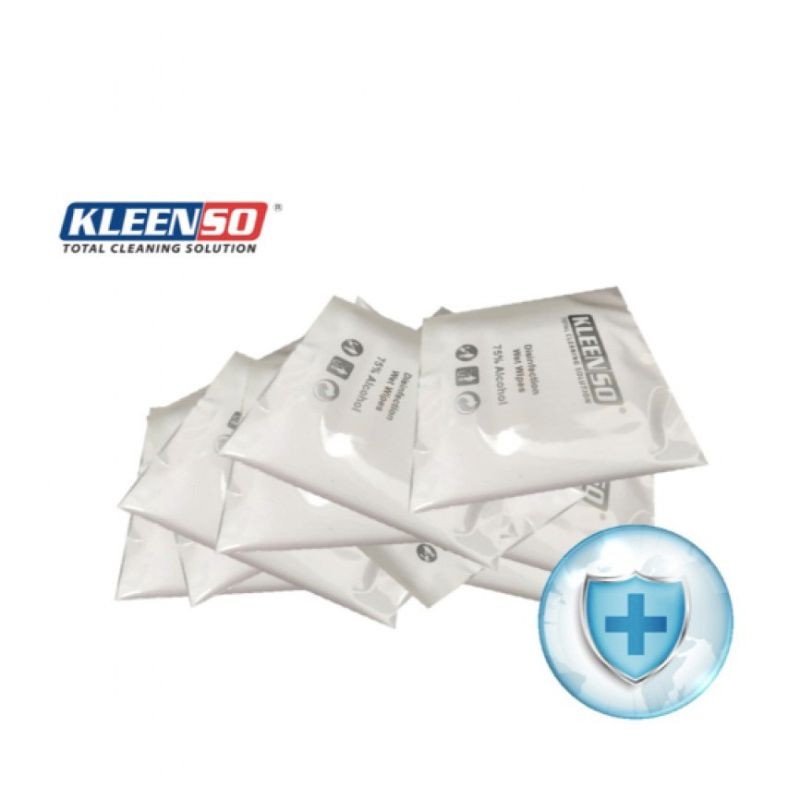 Kleenso 75% Alcohol Wet Wipes 12Pcs - Image 2