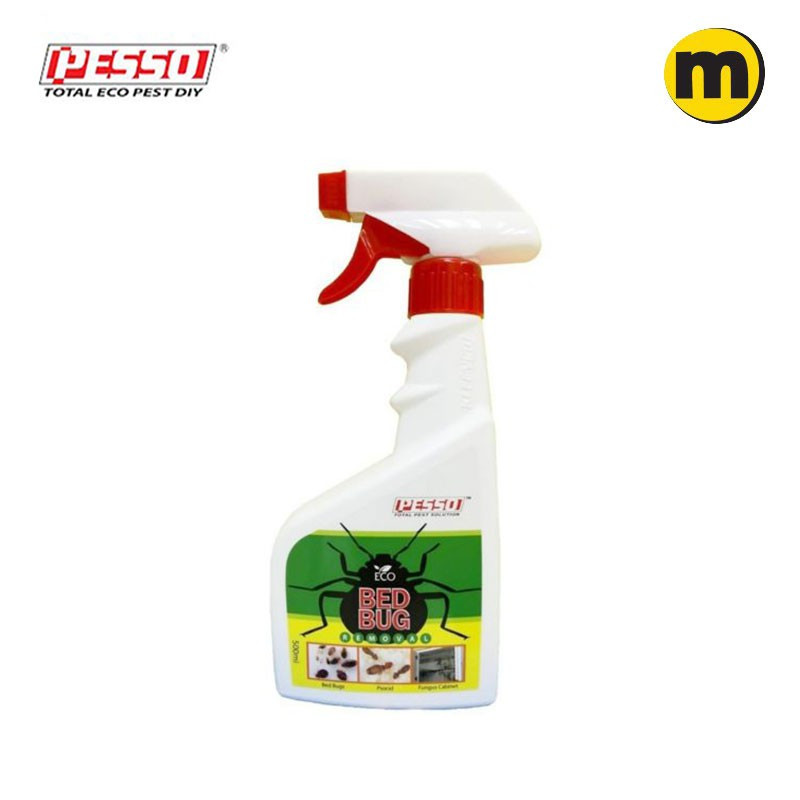 Kleenso Pesso Eco Bed Bug Repellent Liquid Spray 500ML Penghalai Pepijat Tilam dan Tempat Tidur Semburan Cecair - Image 2