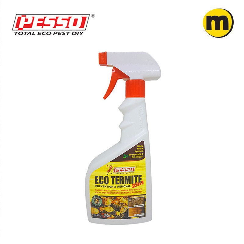 Kleenso Pesso 2 in 1 Eco Termite Prevention and Removal Spray 500ML Pencegahan & Pembuangan Anai-anai Semburan Cecair - Image 2