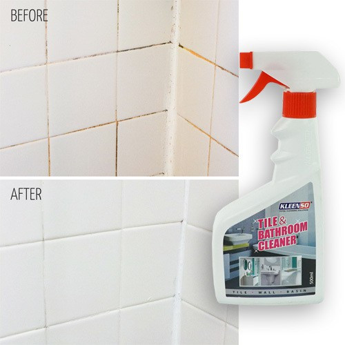 Kleenso Tile & Bathroom Spray Cleaner 500ml Anti-Bacterial Cleaner for Grout, Tiles Cleaning, Kill Germ, Dispel Odour - Image 8