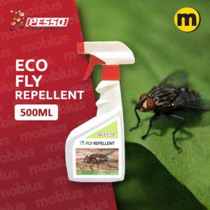 Kleenso Pesso Eco Fly Repellent Liquid Spray 500ML Penghalau Lalat Natural Serai Wangi Semburan Cecair