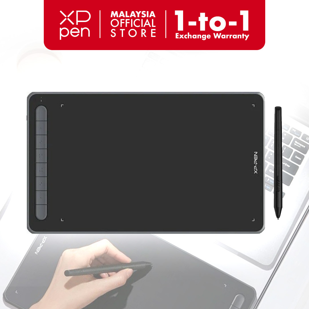 XP-Pen Deco L Black with X3 Smart Chip