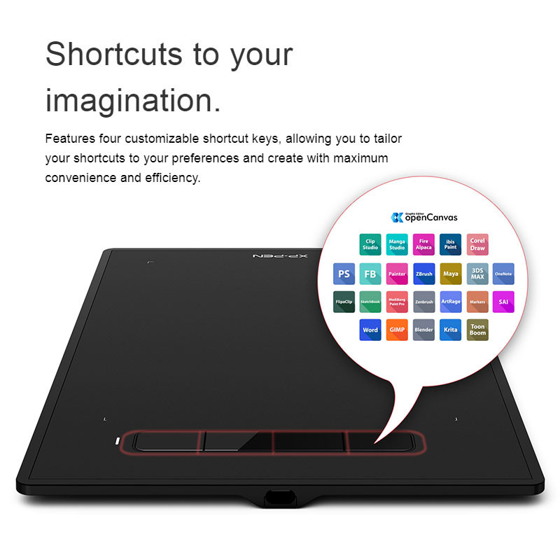 XP-Pen Star G960S Drawing Tablet - Image 5