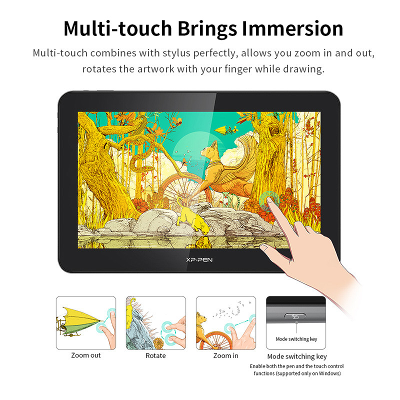 XP-Pen Artist 16TP - 4K Display with MultiTouch Features Graphic Display Pen Tablet - Image 4