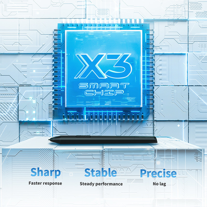 XP-Pen Deco L Black with X3 Smart Chip - Image 4