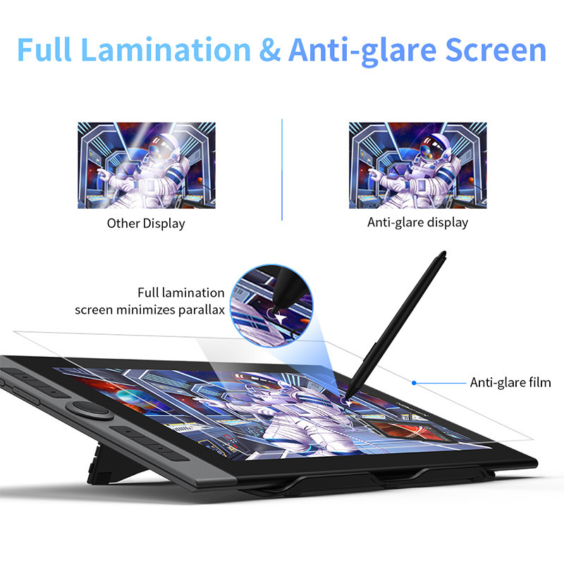 XP-Pen Artist 16 Pro with X3 Smart Chip Display Graphic Display Pen Tablet - Image 2