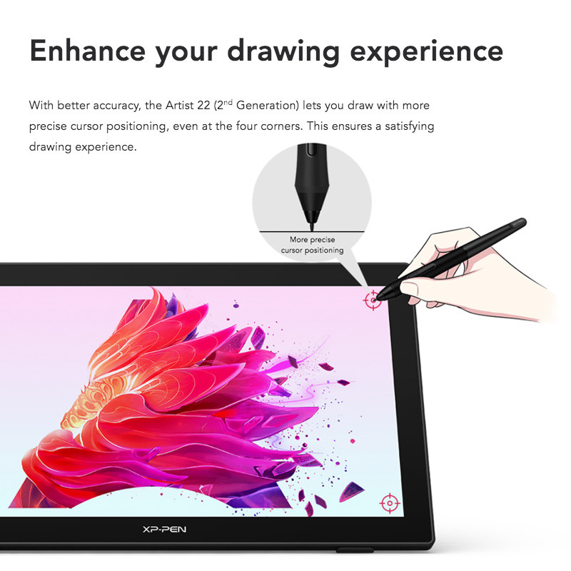 XP-Pen Artist 22 2nd Generation Graphic Display Drawing Tablet - Image 6