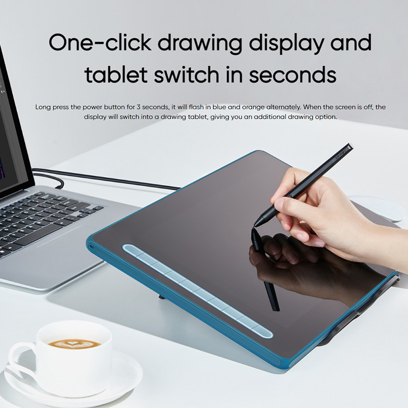 XP-Pen Artist 16 Second Generation with X3 Smart Chip Drawing Tablet Display - Image 7