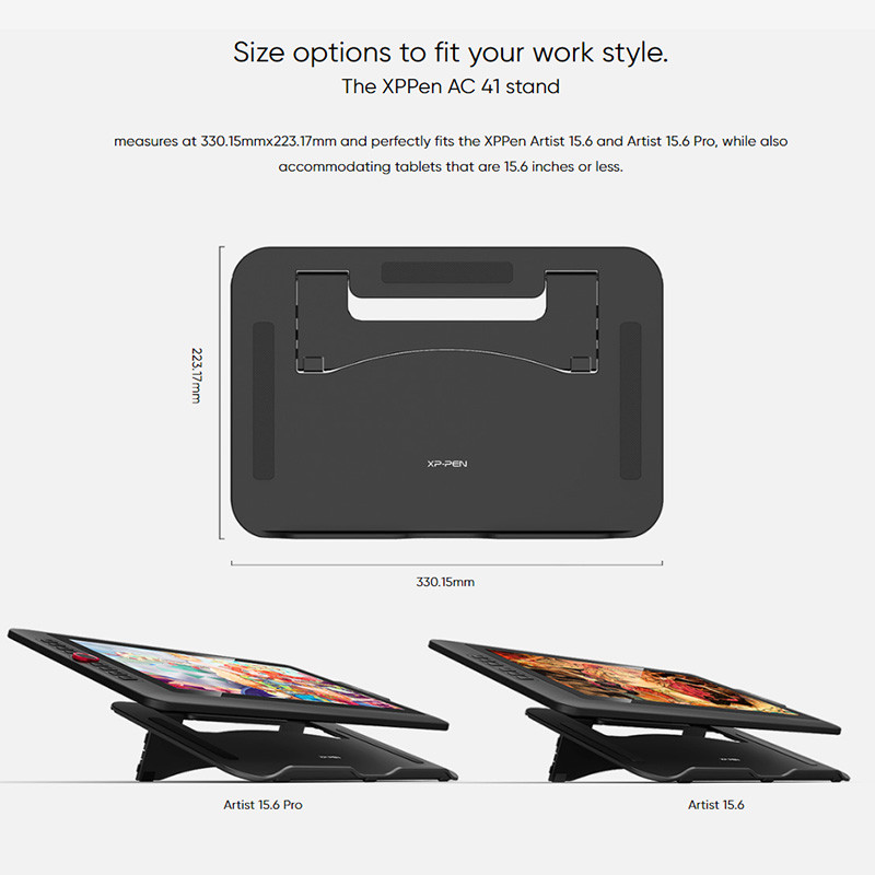 XP-Pen AC41 / AC42 Drawing Display Tablet Stand for Artist 15.6 / Artist 12 / Artist 12 & 13 Second Generation - Image 6