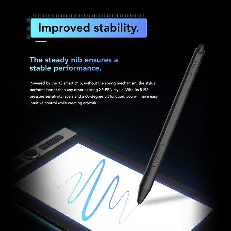 XP-Pen Artist 16 Pro with X3 Smart Chip Display Graphic Display Pen Tablet - Image 8